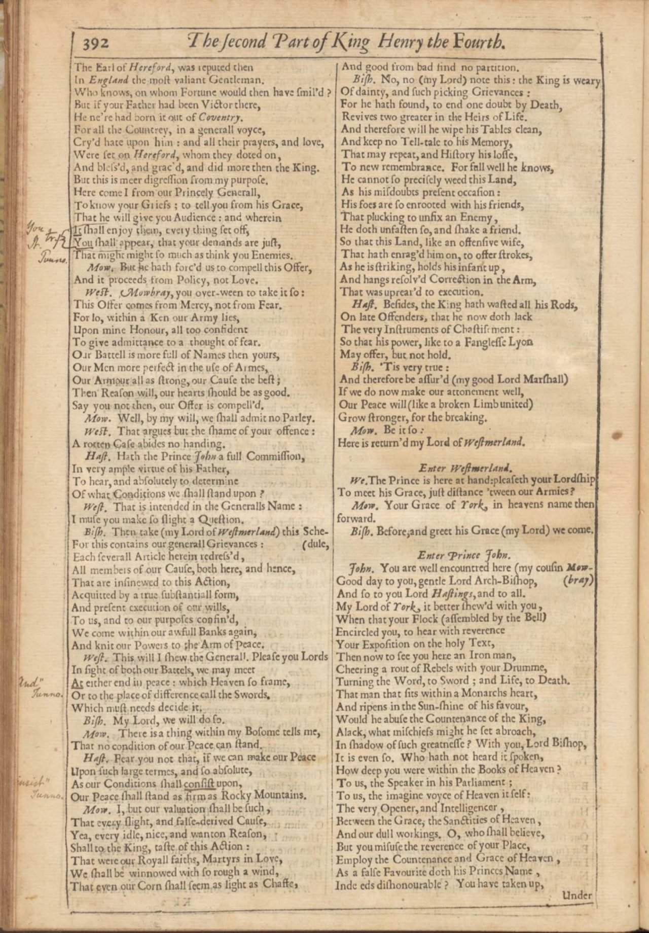 William Shakespeare, Henry IV, pt 1; Henry IV, pt 2; Henry V; Henry VIII, from the third folio, 1664, Deane Wing S2914