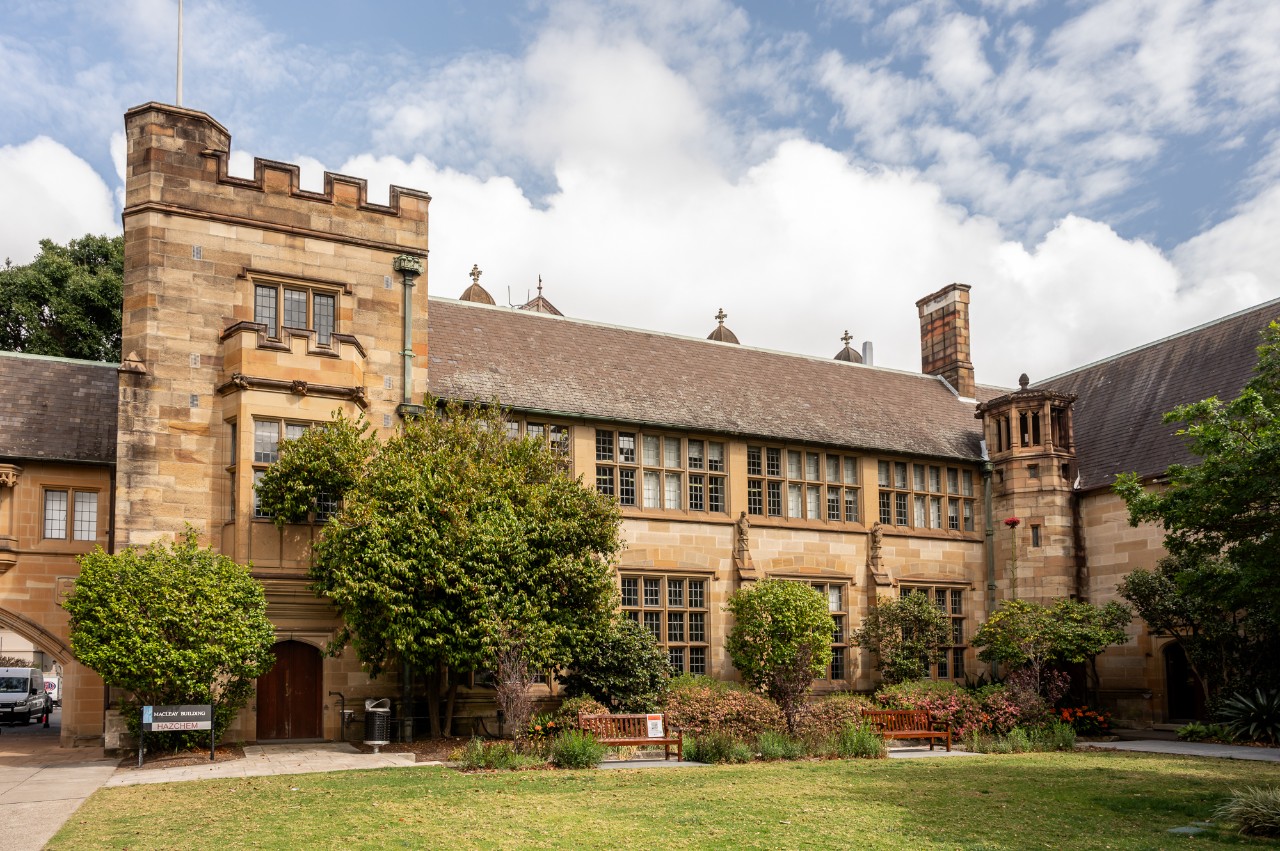 Exterior view of the Macleay building