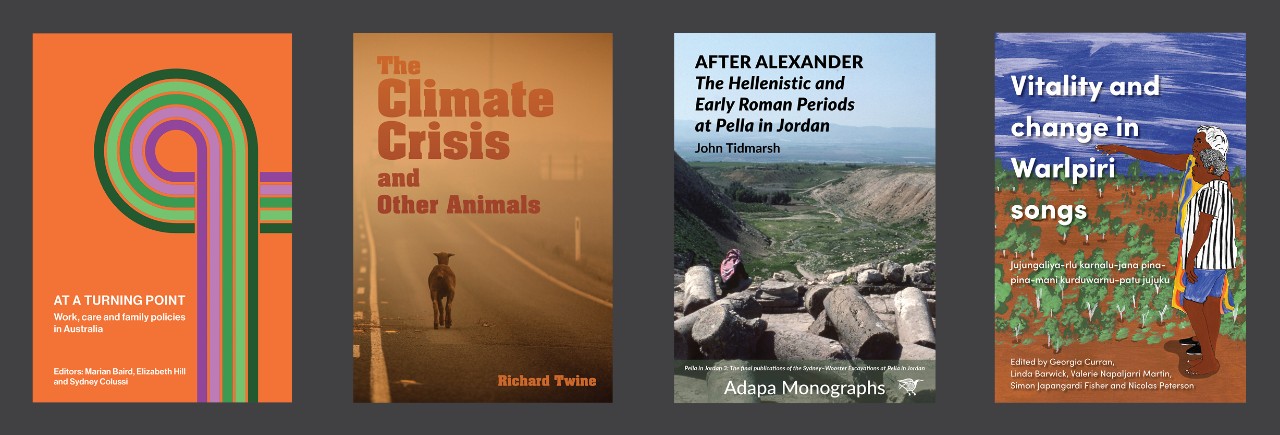 Sydney University Press 2024 book covers