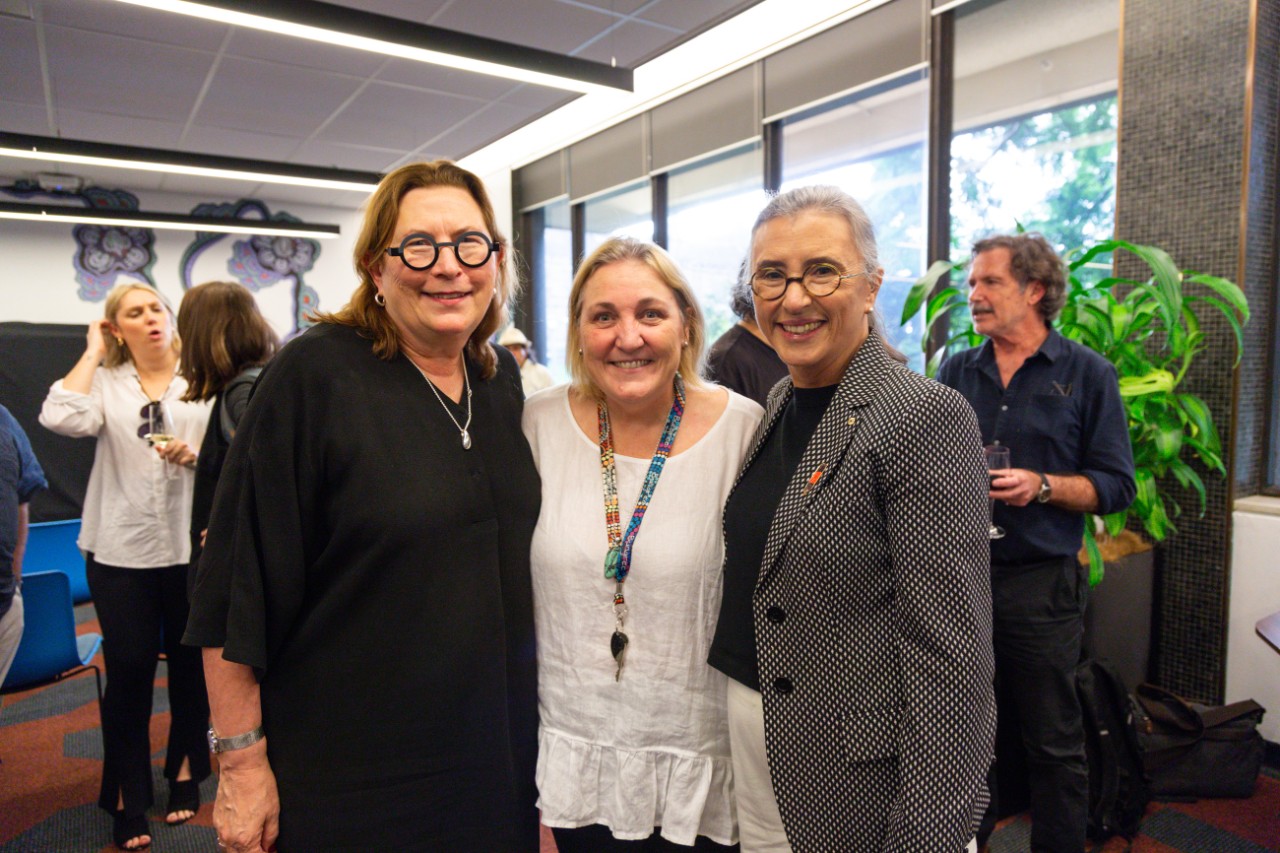 Jennifer Barrett, Irene Wardle and Lisa Jackson Pulver