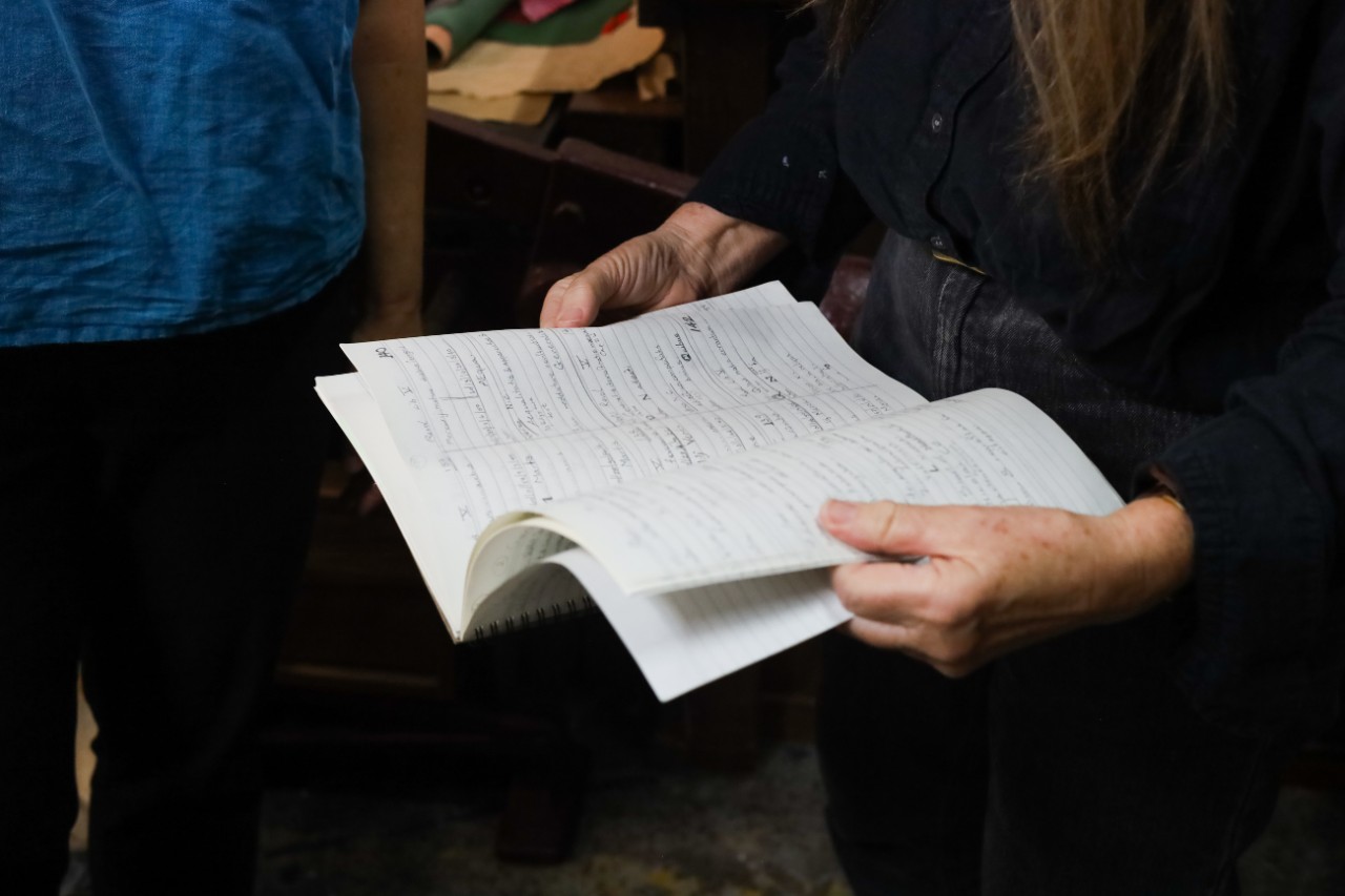 The conservator's notebook
