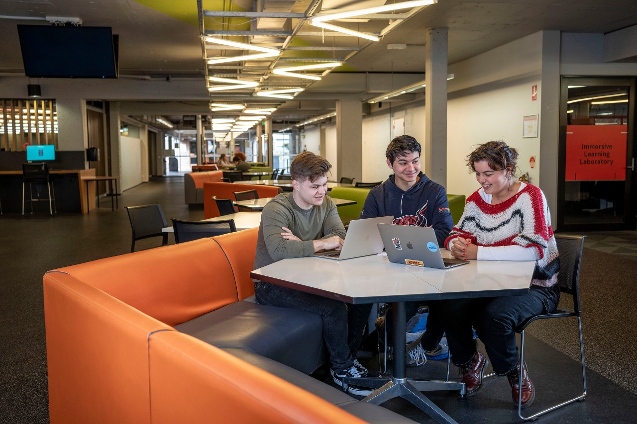 Study pods at PNR Learning Hub 